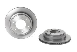 Remschijf COATED DISC LINE BREMBO, Remschijftype: Binnen geventileerd, u.a. für Mitsubishi