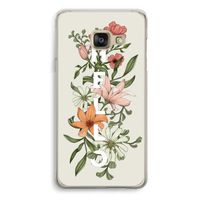 Hello bloemen: Samsung A3 (2017) Transparant Hoesje