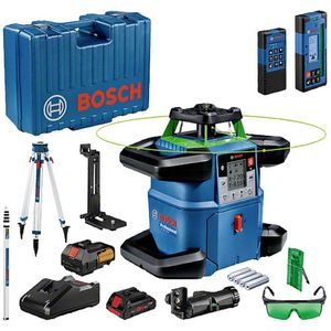 Bosch Professional GRL 650 + BT 170 + GR 500 Rotatielaser Zelfnivellerend Reikwijdte (max.): 650 m