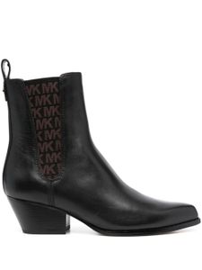 Michael Michael Kors Kinlee 50mm leather ankle boots - Noir