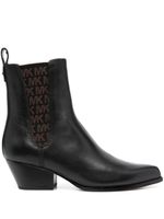 Michael Michael Kors Kinlee 50mm leather ankle boots - Noir - thumbnail