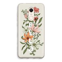 Hello bloemen: Xiaomi Redmi 5 Transparant Hoesje