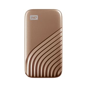 Western Digital externe SSD 2 TB My Passport (Goud)