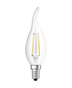 OSRAM 4058075434561 LED-lamp Energielabel E (A - G) E14 Kaars windlicht 4 W = 40 W Warmwit (Ø x l) 35 mm x 119 mm 1 stuk(s)