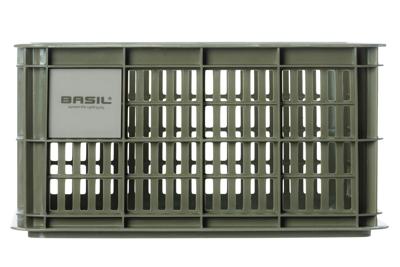 Basil fietskrat s - klein - 17.5 liter - groen