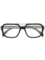 Eyewear by David Beckham lunettes de vue à monture pilote - Noir - thumbnail