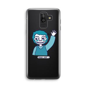 Zwaai: Samsung Galaxy J8 (2018) Transparant Hoesje