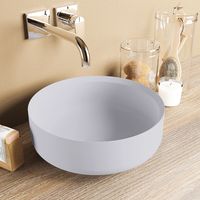 MONDIAZ COSS Waskom solid surface 36cm kleur Cale / Cale MONDIAZ COSS Waskom solid surface 36cm kleur Cale / Cale