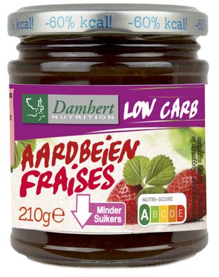 Damhert Low Carb Confituur Aardbei