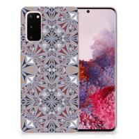 Samsung Galaxy S20 | TPU | Siliconen hoesje | Flower Tiles