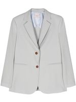 Alysi blazer à revers crantés - Gris