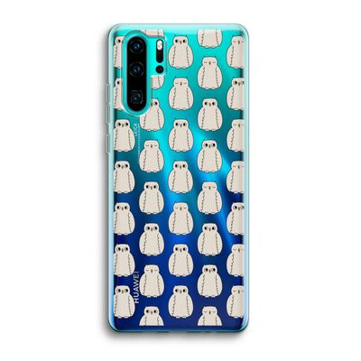 Uilen: Huawei P30 Pro Transparant Hoesje