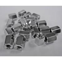 Renkforce RF-4415018 Moer Zilver 20 stuk(s)