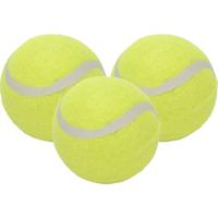 Tennisballen voor honden - 3x stuks - geel - buiten speelgoed - honden trainen