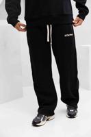 Off The Pitch Raw Edge Panel Broek Zwart - Maat XS - Kleur: Zwart | Soccerfanshop