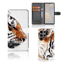 Hoesje voor Samsung Galaxy S25 Ultra Vintage Bird Flowers