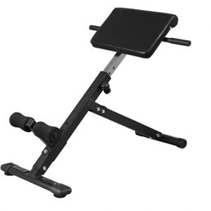 Gorilla Sports Buiktrainer - Rugtrainer - Inklapbaar - Verstelbaar - Zwart - Core trainer