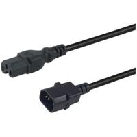 Equip 112170 electriciteitssnoer Zwart 1,8 m C14 stekker C15 stekker