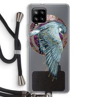 Golden Falcon: Samsung Galaxy A42 5G Transparant Hoesje met koord