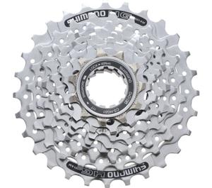 Shimano Cassette 8 speed Alivio HG51 11-30T (10 stuks in werkplaatsverpakking)