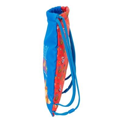 Rugtas met Koordjes The Paw Patrol Cool Blauw Rood 26 x 34 x 1 cm