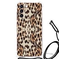 Samsung Galaxy S21 FE Case Anti-shock Leopard