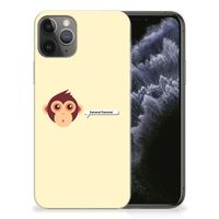 Apple iPhone 11 Pro Telefoonhoesje met Naam Monkey - thumbnail
