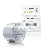 Eucerin Hyaluron-Filler + 3x Effect Dagcrème SPF 15 Droge Huid Anti-Age & Rimpels Navulling 50ml