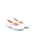 Geox Kids ballerines Plie à attache scratch - Blanc