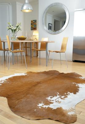 MOMO Rugs - Rodeo Cowhide Brown/White - Vloerkleed