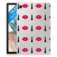 Samsung Galaxy Tab A8 2021/2022 Hippe Hoes Lipstick Kiss