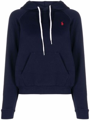 Polo Ralph Lauren hoodie à logo brodé - Bleu