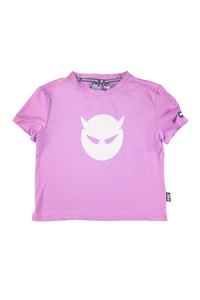 SUPERREBEL Meisjes t-shirt Benica - Fluo paars