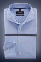 OLYMP SIGNATURE Soft Business Tailored Fit Overhemd blauw, Effen - thumbnail