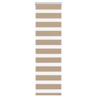 Zebra Blind 45x150 cm stofbreedte 40,9 cm polyester zandbruin