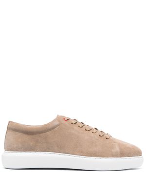 Peuterey baskets en daim - Tons neutres