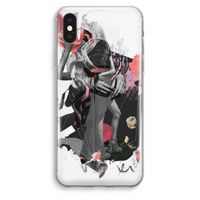 Dissimulation du réel: iPhone XS Max Transparant Hoesje