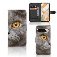 Telefoonhoesje | Met pasjeshouder | Google Pixel 9 | 9 Pro Britse Korthaar