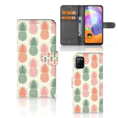 Samsung Galaxy A31 | Book Cover | Ananas