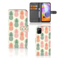 Samsung Galaxy A31 | Book Cover | Ananas