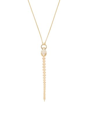 Shaun Leane collier Serpent Trace serti de diamants - Or