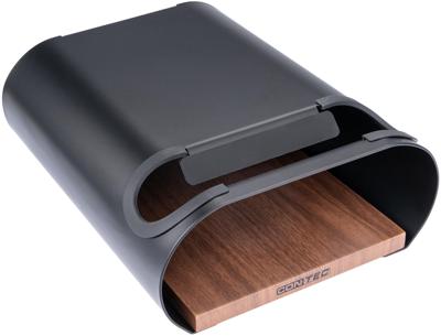 CONTEC Ct wall presenter bikeart tube black/walnut
