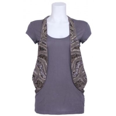 Tuxedo - Guess - Shirts en tops - Grijs