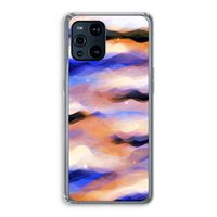 Donkere Wolken: Oppo Find X3 Transparant Hoesje