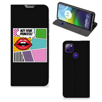 Motorola Moto G9 Power Hippe Standcase Popart Princess - thumbnail