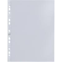 Oxford showtas, A4, uit glasheldere PP, 11-gaatsperforatie, 50 micron, pak van 100 stuks