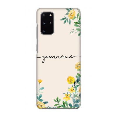Gele bloemen: Volledig geprint Samsung Galaxy S20 Plus Hoesje