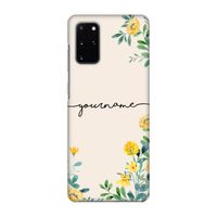 Gele bloemen: Volledig geprint Samsung Galaxy S20 Plus Hoesje