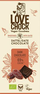 Lovechock Lovechock dark chocolate bio