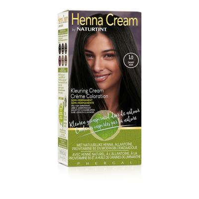 Naturtint Henna Cream Haarverf 1.0 Zwart
